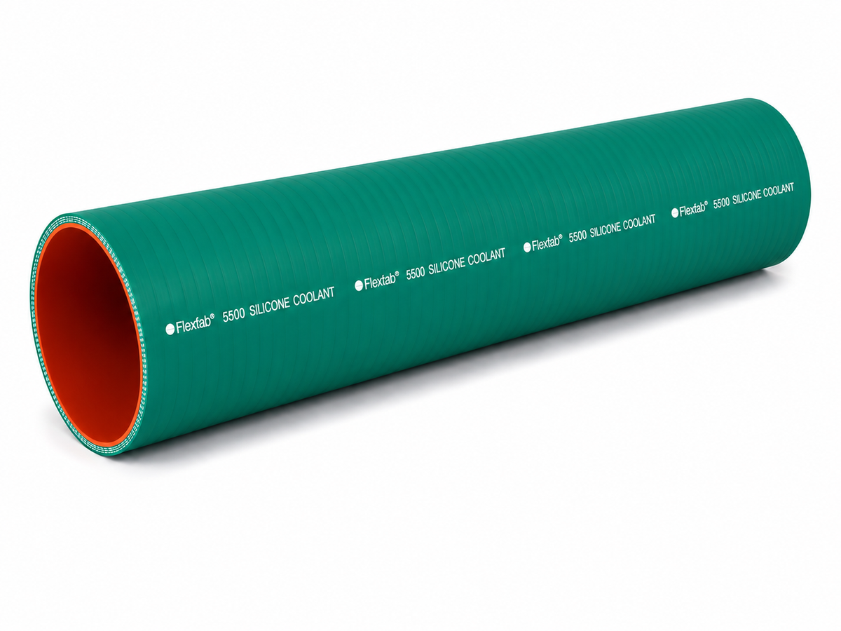 Flexfab 5500 green silicone coolant hose, 3" ID x 3 ft