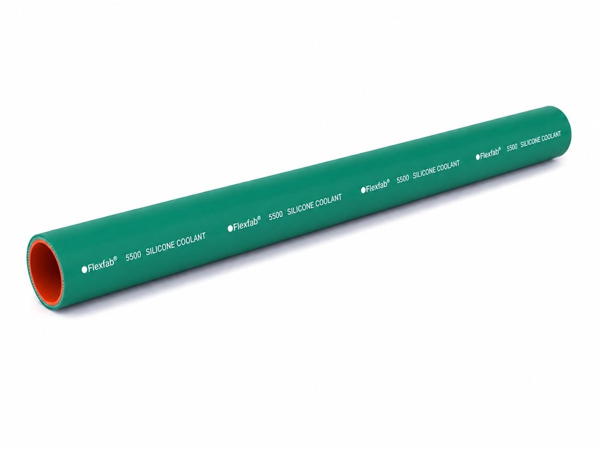 Flexfab 5500 green silicone coolant hose, 7/8" ID x 3 ft