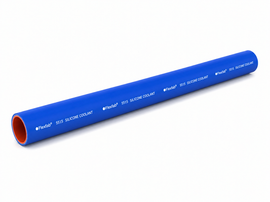 Flexfab 5515 blue silicone coolant hose, 1" ID x 3 ft
